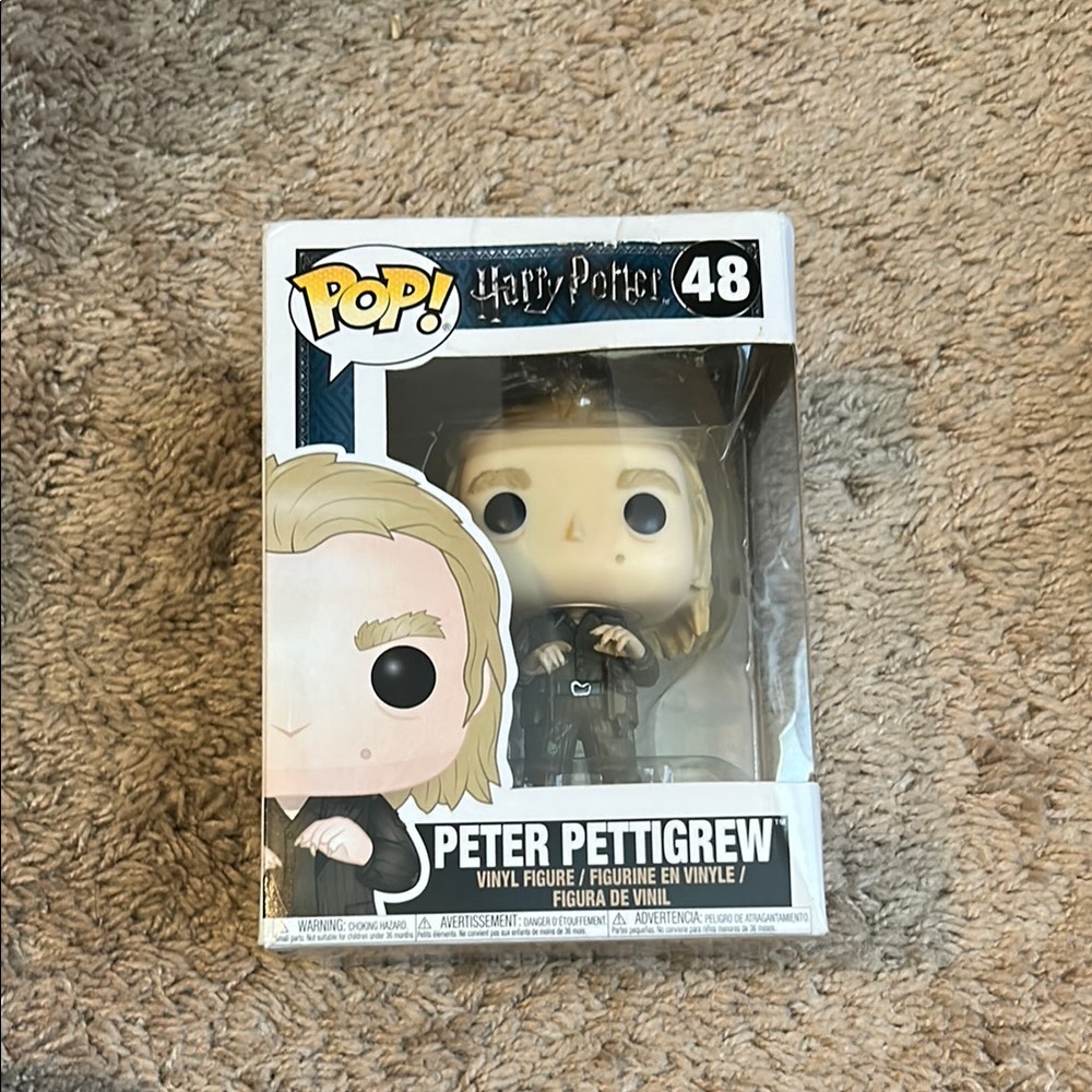 Harry Potter Peter Pettigrew Funko Pop figure, some box damage